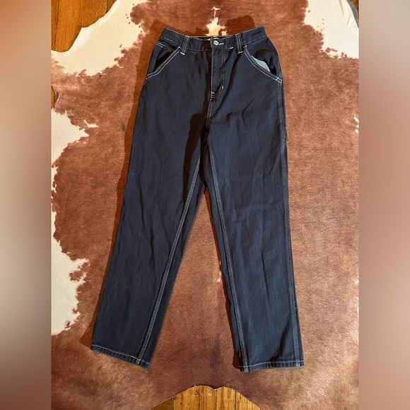 Pacsun navy high rise cargo style dad jean 
size 26
No flaws - Picture 1 of 4